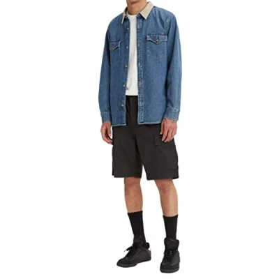 Afbeelding van Levi&#039;s Carrier Cargobroek, Heren, Maat: 31, Black