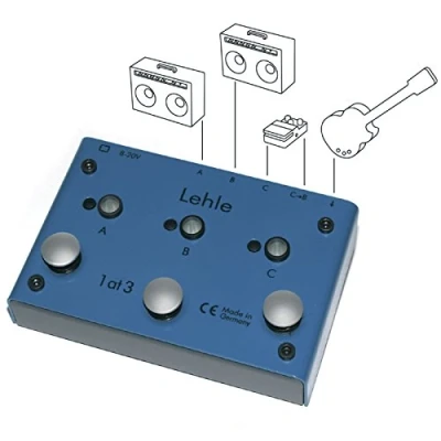Afbeelding van Lehle 1@3, SGoS True Bypass Signal Router