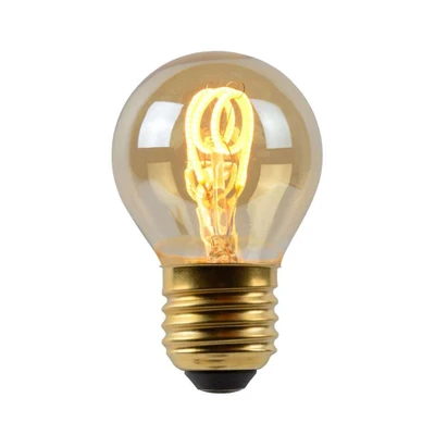 Afbeelding van G45 Filament lamp Ø 4,5 cm LED Dimb. E27 1x3W 2200K Amber