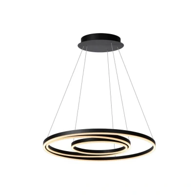 Afbeelding van Lucide TRINITI Hanglamp Ø 80 cm LED Dimb. 1x32W 3000K Zwart