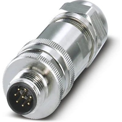Afbeelding van Phoenix Contact 1511857 Sensor/actuator connector, niet geassembleerd M12 Aantal polen: 8 Stekker, recht 1 stuk(s)