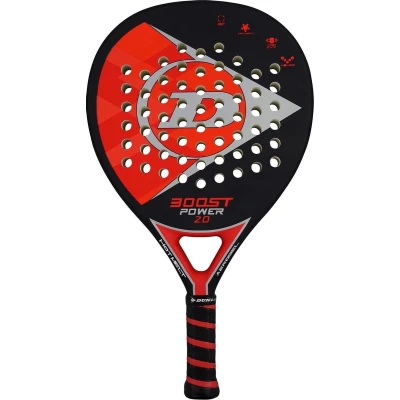 Afbeelding van Dunlop Boost Power 2.0 Padel Racket Red Zwart