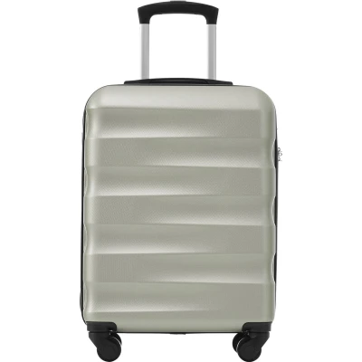 Afbeelding van Merax Harde Koffer 20&quot; Handbagage 4 Wielen TSA Slot ABS Materiaal Uitbreidbaar Groen Goud