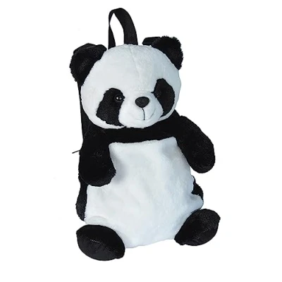 Afbeelding van Wild Republic Rugzak Panda Junior 2,7 Liter Pluche Zwart/wit