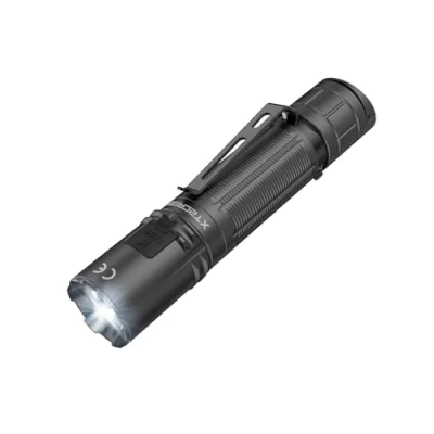 Afbeelding van KLARUS XT2CR Pro 2100 Lumen zaklamp Super heldere oplaadbare Dual Tail Switch met batterij en holster