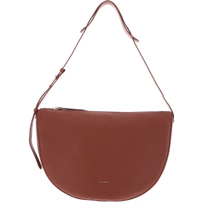 Afbeelding van COCCINELLE Leren Schoudertas Lea Shoulderbag Brule Bruine