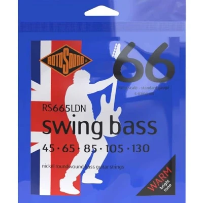Afbeelding van Rotosound Bass Strings RS665LDN 45 130 Snarenset voor 5 string basgitaar