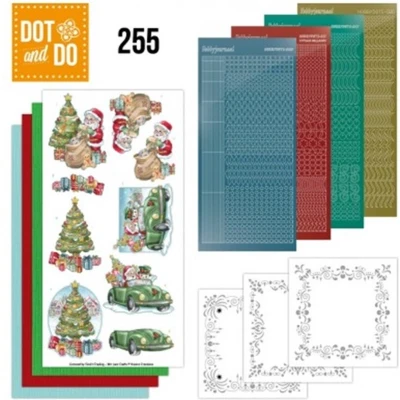 Afbeelding van Dot and Do 255 Yvonne Creations Santa&#039;s Journey