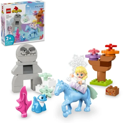 Afbeelding van LEGO DUPLO 10418 ǀ Disney Elsa en Bruni in het Betoverde Bos Set