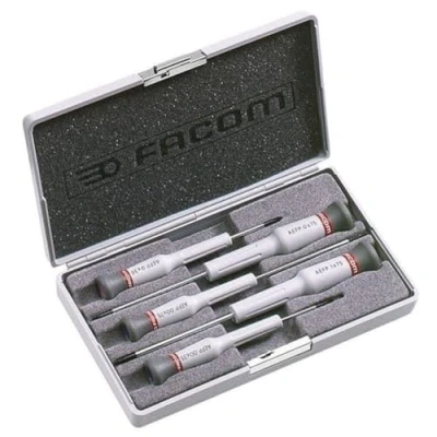 Afbeelding van Facom doos met micro techschroevendraaiers voor phillips schroeven AEFP.J1