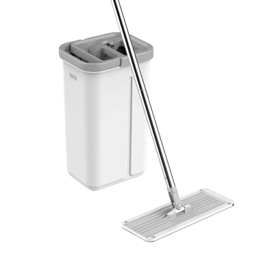 Afbeelding van Teesa New Clean R13 dweilset met 2 in 1 spoel en wringemmer 5,7 liter TSA0045