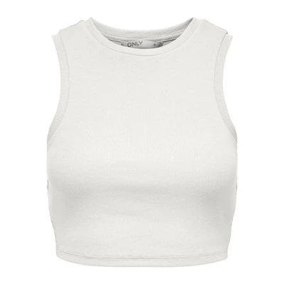 Afbeelding van ONLY crop top ONLVILMA wit