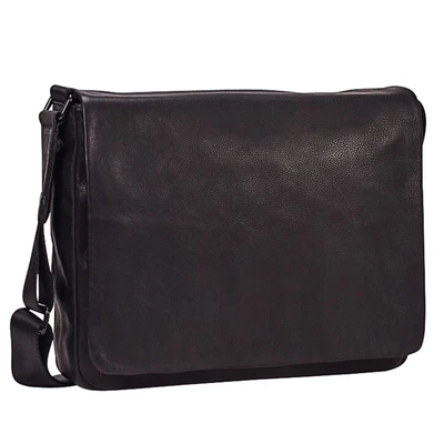 Afbeelding van Leonhard Heyden Den Haag messenger M 11 inch Zwart