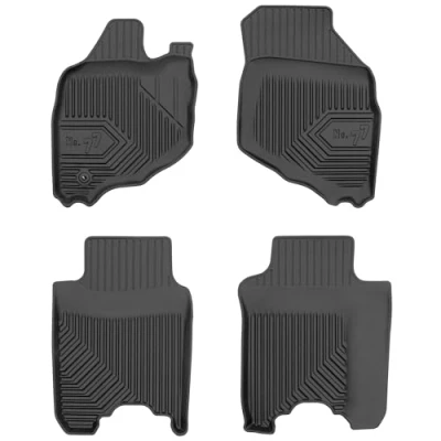Afbeelding van M MOTOS Auto Vloermatten van rubber voor Honda Jazz II 2001 2008 Verbeter uw reiscomfort met Anti Slip Mat Car No.77 alle weersomstandigheden, bescherming tegen vuil