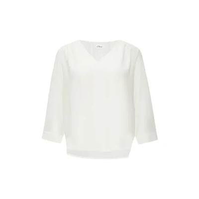 Afbeelding van s.Oliver BLACK LABEL top wit