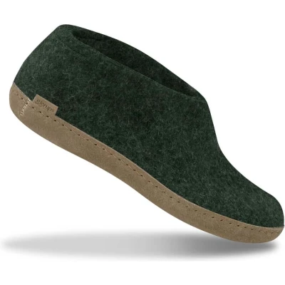 Afbeelding van Glerups Schoen met leren zool Groen 41
