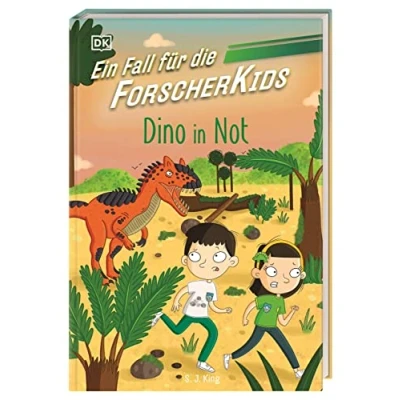 Afbeelding van Ein Fall Für die Forscher Kids 4. Dino in Not: Eine Abenteuergeschichte voller Action, Magie und spannendem Wissen. Kinder ab 7 Jahren