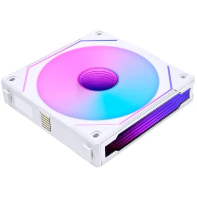 Afbeelding van Lian Li UNI FAN SL INF 140, 1 pack, White, ARGB PWM Reverse Blade