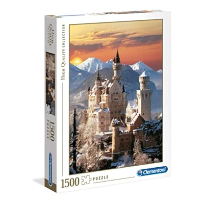 Afbeelding van Puzzle 1500 High Quality Collection Neuschwanstein