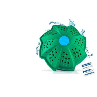 Afbeelding van PandaBaw® Eco Wasbal [ZEER GOED] met gratis Wasnetje Wassen zonder Wasmiddel voor Wasmachine Biologisch Mensen een Allergie Duurzame Producten 3in1 Set