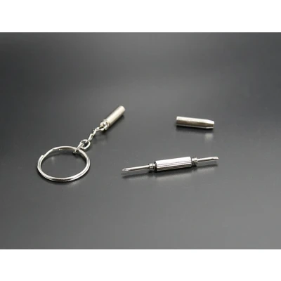 Afbeelding van sleutelhanger Schroevendraaier kruis en plat