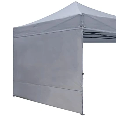 Afbeelding van ABCCANOPY Zijpaneel voor 3 x m tuinhuisje met rechte pijpen, 1 pak alleen zijwand (grijs)