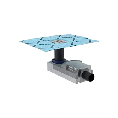 Afbeelding van Geberit vloerput sifonhoogte 30mm d40 inclusief rooster 154 052 00 1