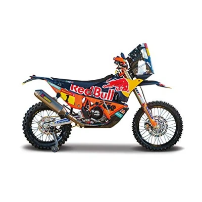Afbeelding van Bburago B18 51086 1:18 WRB Cycle KTM 450 Rally Factory Edition 2019 (Rider: Toby prijs), diverse ontwerpen en kleuren