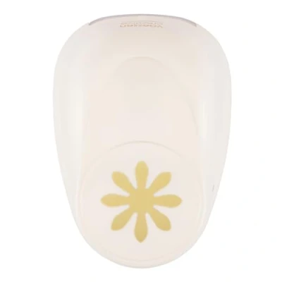 Afbeelding van Vaessen Creative Knutselpapier Punch Daisy 3,8 x cm Cirkelsnijder voor knutselen en kaarten maken