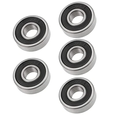 Afbeelding van ANGEEK 5 stuks 6004 2RS dubbel afgeschermde koolstofstalen groeven diepgroefkogellager (20x42x12 mm)