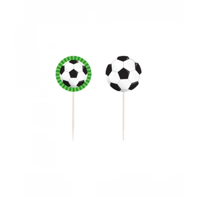 Afbeelding van Voetbal World Prikkers 16 stuks