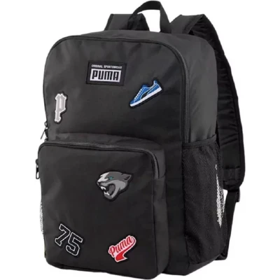 Afbeelding van Puma Patch Backpack Rugzak, Maat: One Size, Black