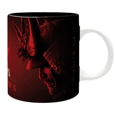 Afbeelding van Assassin&#039;s Creed Shadows Yasuke &amp; Naoe Kop zwart rood Keramiek Fan merch, Gaming, Ubisoft