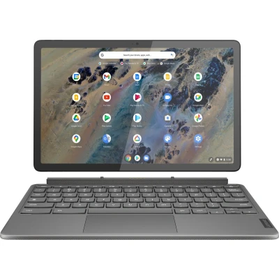 Afbeelding van Lenovo Chromebook IdeaPad Duet 3 2 in 1 Tablet 10,95 inch 2K Touch Display Qualcomm Snapdragon 7c Gen 4GB RAM 64GB SSD Adreno Graphics Chrome OS QWERTZ grijs