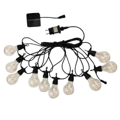 Afbeelding van Lumisky PC Hybrid Lichtsnoer Party Clear 10 Led lampjes via zonne energie en lichtnet