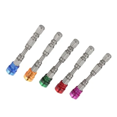 Afbeelding van 5 stks Schroevendraaier Bits Set S2 Staal Magnetische Kruiskop PH2 1/4 &quot;Shankfor Gipsplaten Schroeven (Kleurrijk)