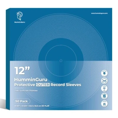 Afbeelding van HumminGuru vinyl platenhoezen (12&quot; Seamless Outer Sleeves)
