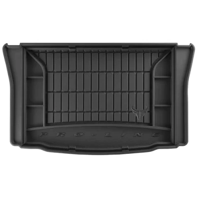 Afbeelding van M MOTOS Rubberen kofferbakmatten voor SEAT Mii 2011 2019 Verbeter uw reiscomfort met antislipmat Auto TM Vloermatten alle weersomstandigheden, bescherming tegen vuil