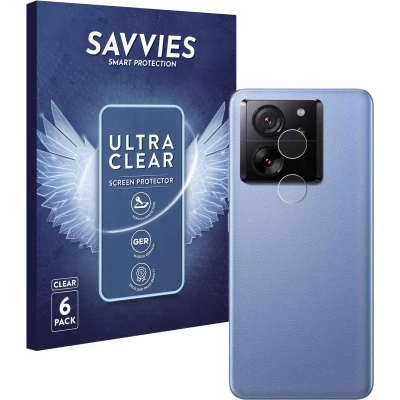 Afbeelding van Savvies Screenprotector voor Xiaomi 13T Pro (ALLEEN Camera Lens) Folie Beschermfolie transparant (6 Stuks)