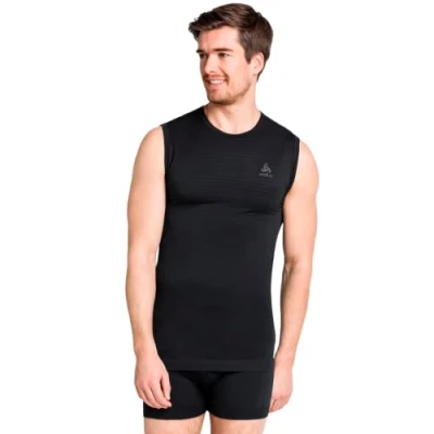 Afbeelding van Ondershirt Odlo Men Crew Neck Singlet Performance X Light Black L