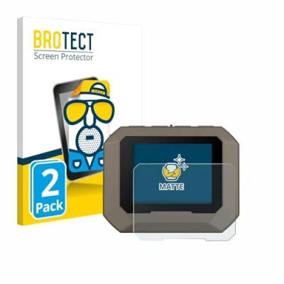 Afbeelding van BROTECT (2 Stuks) Antireflecterende Beschermfolie voor Garmin Xero C1 Pro Anti Glare Screen Protector, Mat, Ontspiegelend