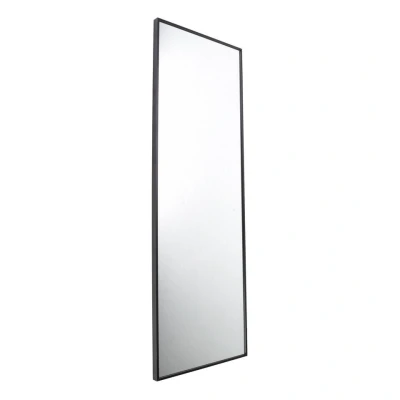 Afbeelding van Fragix York Passpiegel Zwart Aluminium 120x40