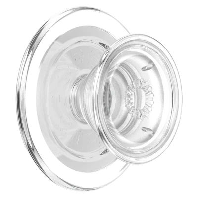 Afbeelding van PopSockets PopGrip MagSafe Round Clear Transparant Kunststof
