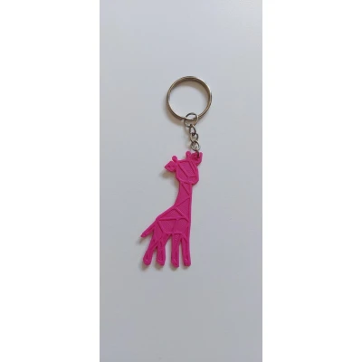 Afbeelding van KDootje Sleutelhanger Giraffe geprint in 3D