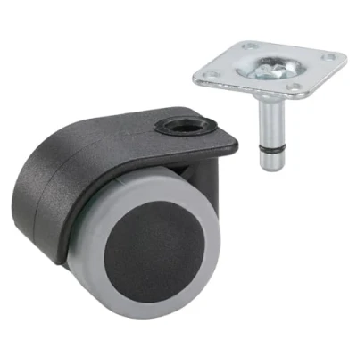 Afbeelding van 4 stuks parketcontainerrol 35 mm met afdekking
