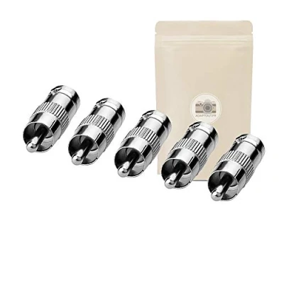 Afbeelding van 20x Adapter BNC RCA Vrouwelijke Mannelijke coaxiale Video connector Adaptout Frans Merk