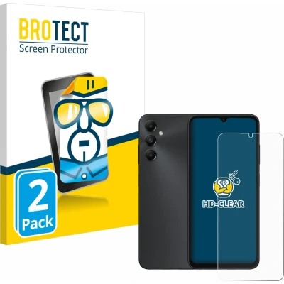Afbeelding van BROTECT Screenprotector voor Samsung Galaxy A05s Folie Beschermfolie transparant (2 Stuks)