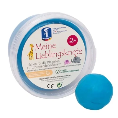 Afbeelding van Feuchtmann Mijn Lievelingsklei blauw, 500gr.