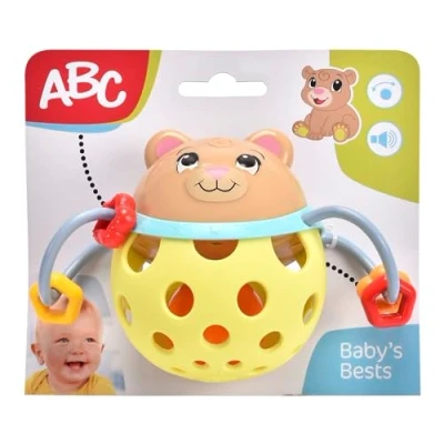 Afbeelding van Simba Speelgoed ABC Rammelaar Ballen Beren, 2 soort.