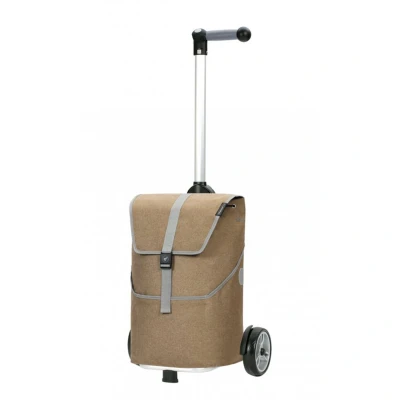 Afbeelding van Andersen Unus Shopper Mikkel Boodschappentrolley beige Trolley